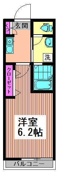フェリーチェ高円寺C 105 間取り