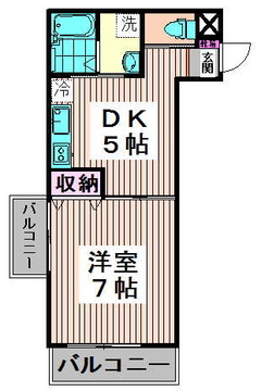 ユニーブル高円寺　203　間取り