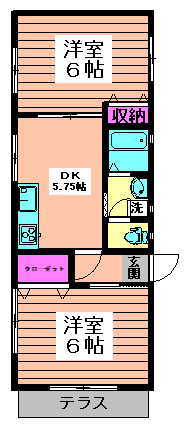 ビームスカイ C 間取り