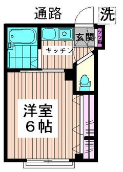 大一栃木屋ビル 402 間取り