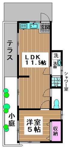 今泉アパート 1F 間取り