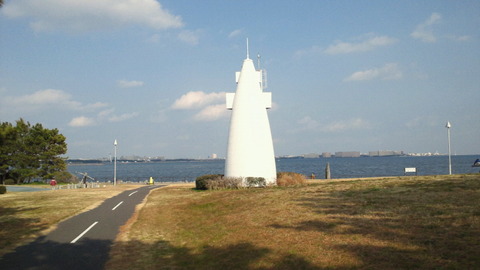 若洲海浜公園サイクリングコース31