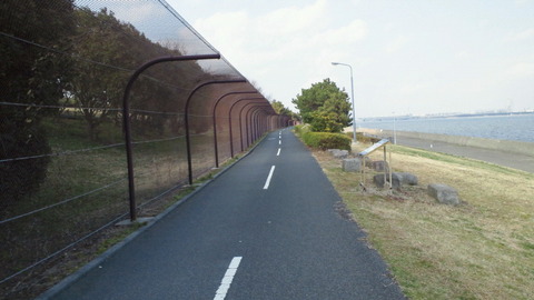 若洲海浜公園サイクリングコース14