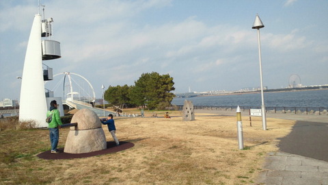 若洲海浜公園サイクリングコース33