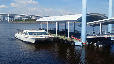 お台場海浜公園22海上バス乗り場