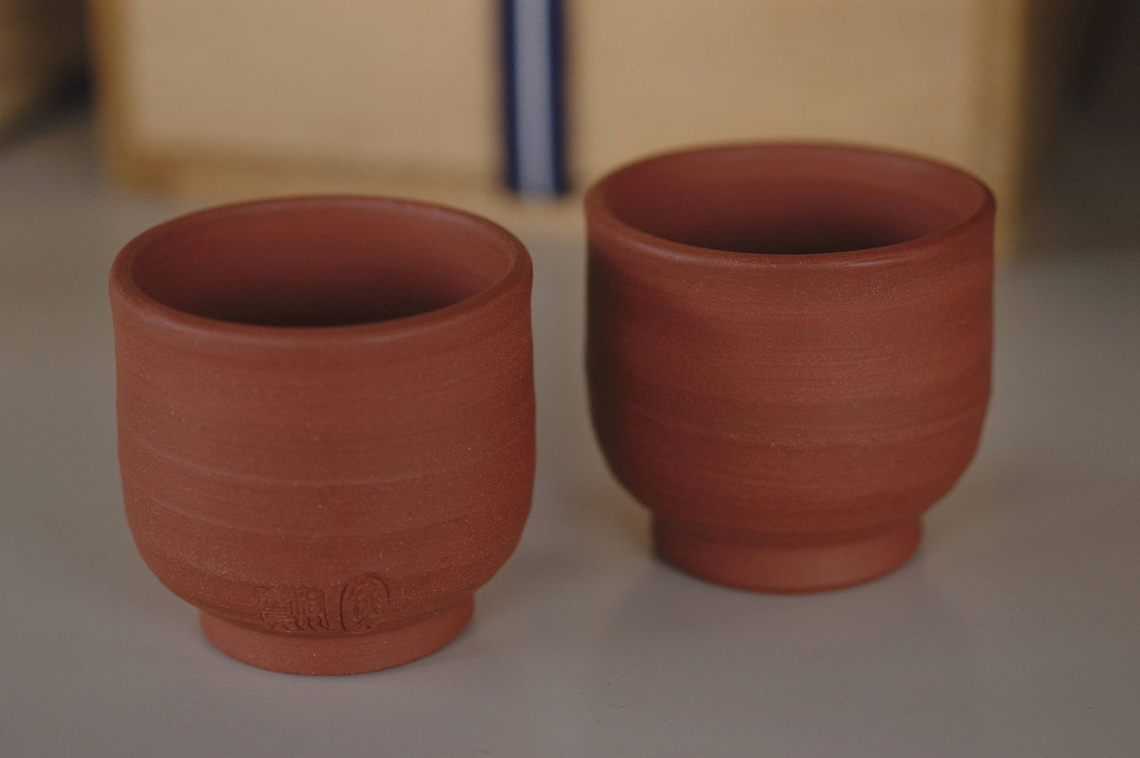 ぐい呑 佐渡 無名異焼 Koufukutei 幸福亭 豊明市 Toyoake Japan 亭主の覚書 Memories Of Owner