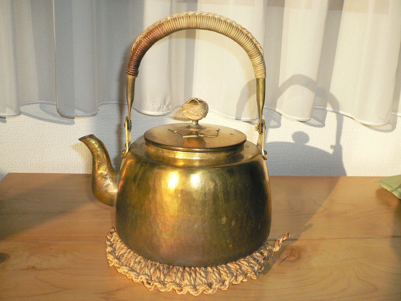 京都　有次　 銅製　やかん　茶道具
