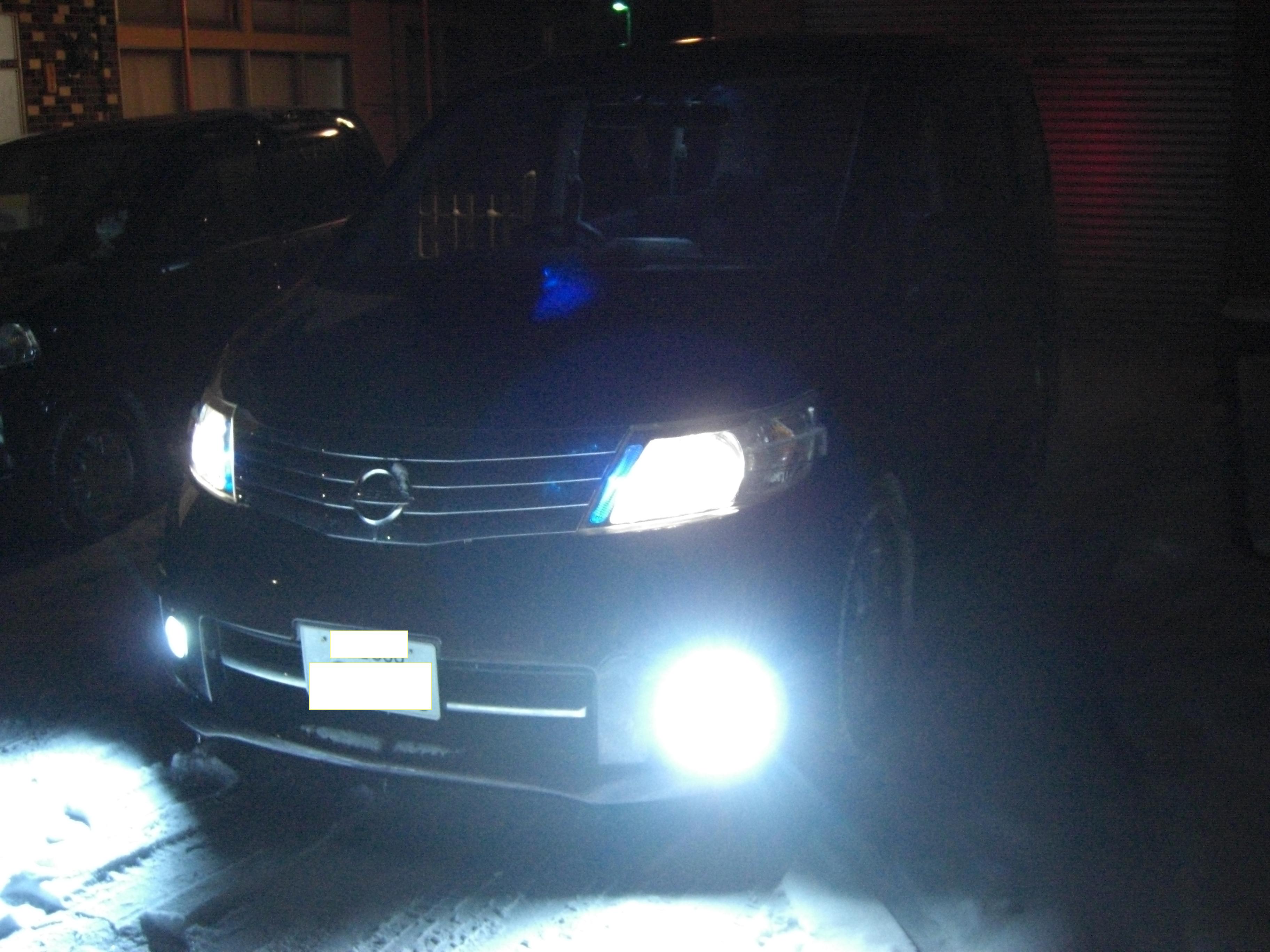 Hid交換とｳｨﾝｶｰ ﾃｰﾙﾗﾝﾌﾟのled化 初心者のセレナいじり C25