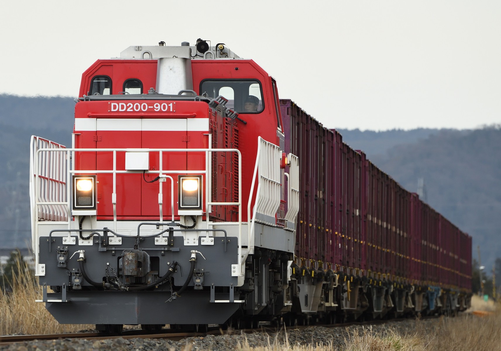 石巻貨物で運行を開始したｄｄ２００ クラッチ 鉄道貨物部屋