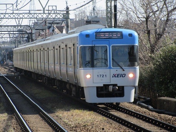 井の頭線 急行の竹林 井の頭線 急行の竹林