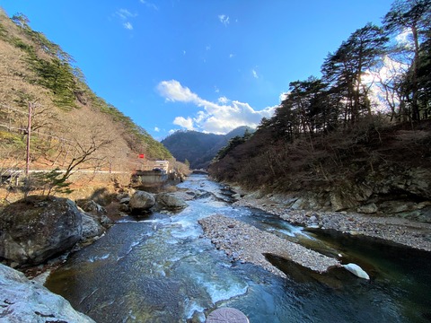 塩原温泉の風景