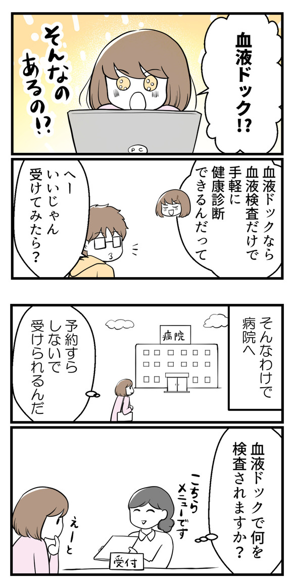 血液ドッグを受けた結果1-3