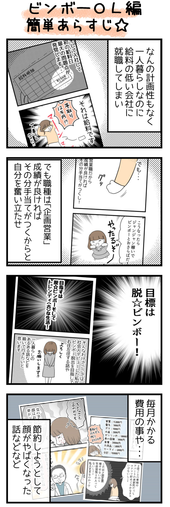 【ビンボーOL編】あらすじ-1-