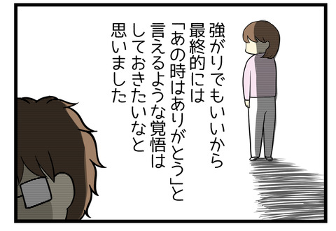 実際夫に「離婚したい」なんて言われたら裏切り者!なんてつい言ってしまうかもしれない、でも辛い不妊治療で悩んだ時間も含め一緒に過ごしてきた同志として、強がりでもいいから最後には「あのときはありがとう」と言える覚悟はしておきたいと考えました