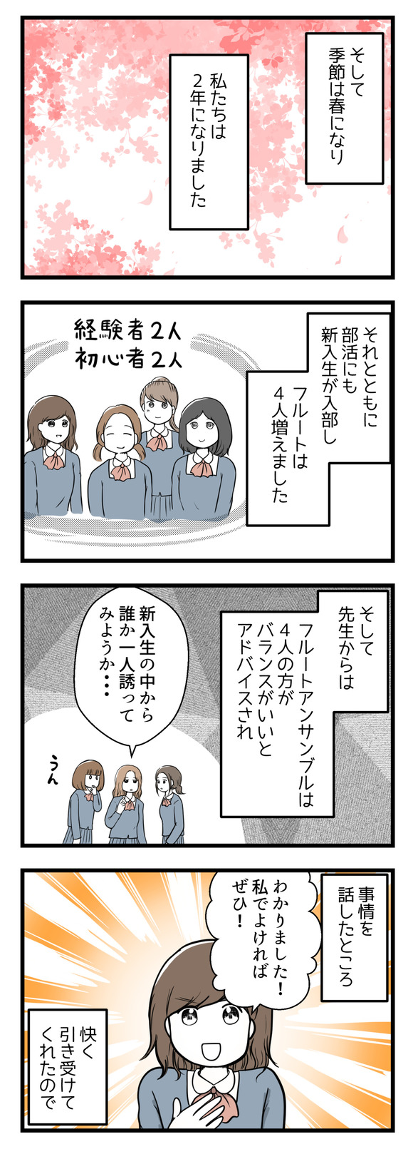 春になり吹奏楽部に新入生来たる!そして-1-