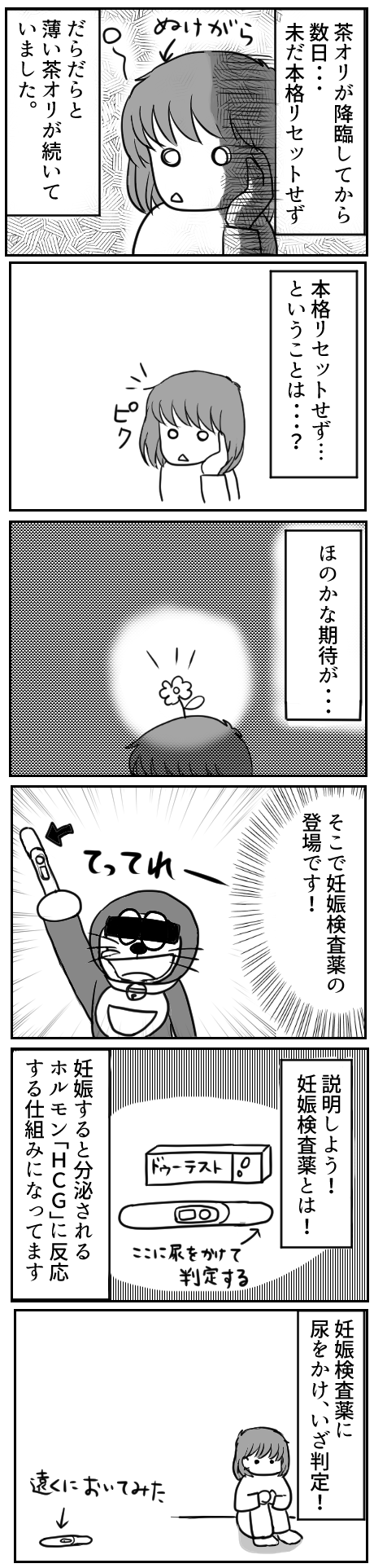 第42話 いざ 妊娠検査薬を使うー１ 妊活は忍活 アラフォー不妊治療体験記 その後 Powered By ライブドアブログ