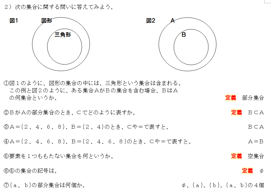 集合 は 空 と 存在と無 ――