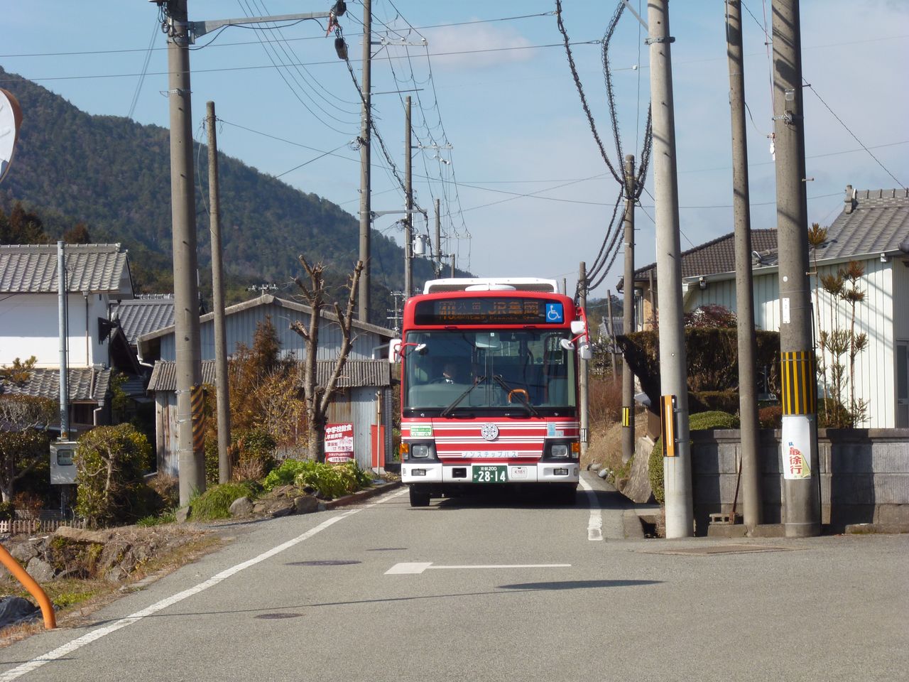 ６４３号系統 亀岡駅前 ゆき こうすけの 路線バスの旅