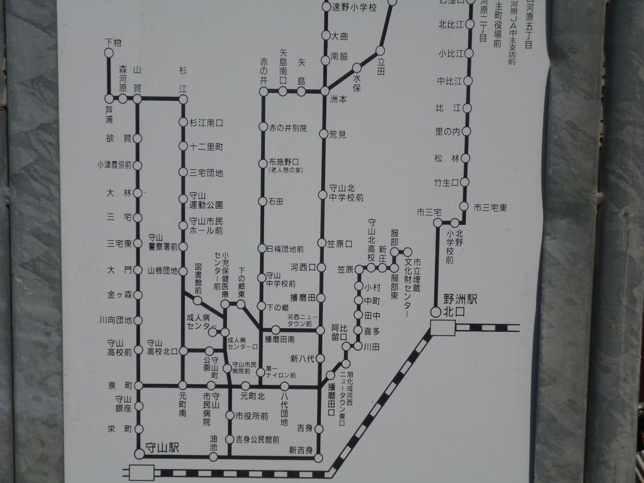488号系統 守山駅 ゆき : こうすけの 路線バスの旅