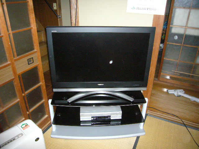 37インチ地デジ液晶テレビTOSHIBA REGZA納品 37インチ地デジ液晶テレビTOSHIBA REGZA納品