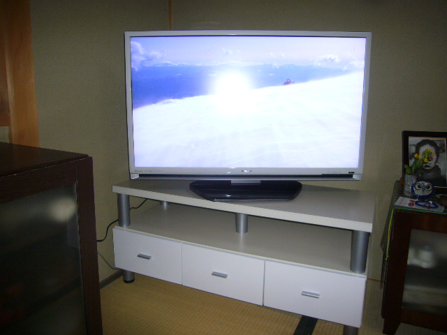 ４０インチ地デジ液晶テレビｔｏｓｈｉｂａ ｒｅｇｚａ 納品 エコキュート 岡山 コートー電器 岡山 電化住宅