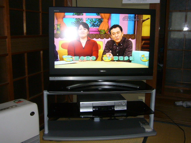 37インチ地デジ液晶テレビTOSHIBA REGZA納品 37インチ地デジ液晶テレビTOSHIBA REGZA納品