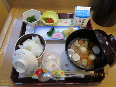 Ｒ4.1.1　元旦朝食雑煮汁