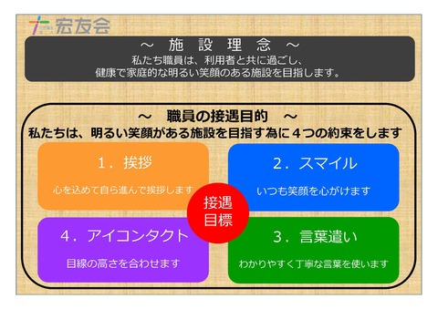 接遇4つの約束⑥