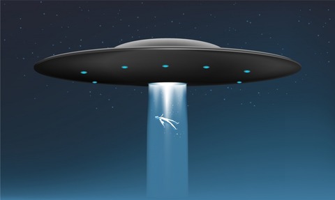 UFOにさらわれた会社員