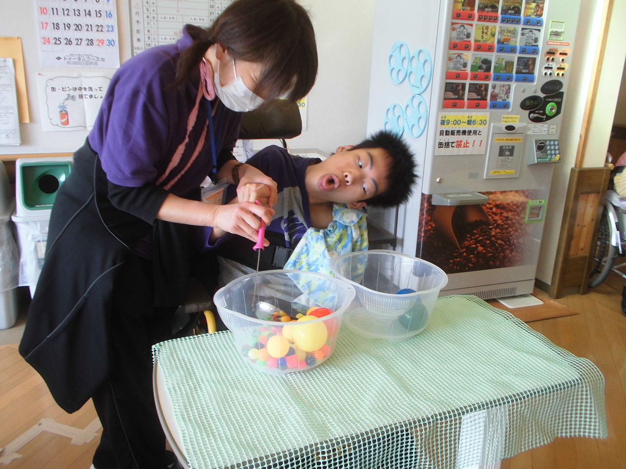 生活介護レクリエーション ﾟ ﾟ ﾟ 更葉園インフォメーション