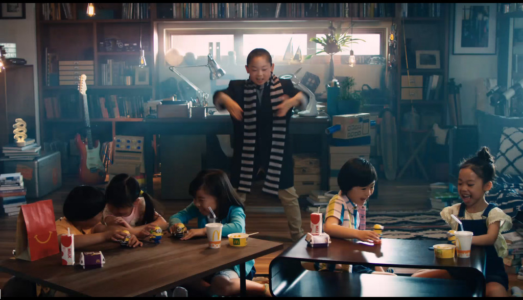 ハッピーセット 怪盗グルーのミニオン大脱走 鎌田英怜奈 小菅汐梨 川和咲心 松島一樹 石毛宏樹 木村皐誠 マクドナルド Cm 動画あり 17年8月 子役タレント応援ブログ