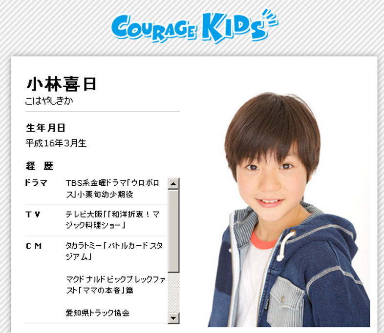 15年03月 子役タレント応援ブログ