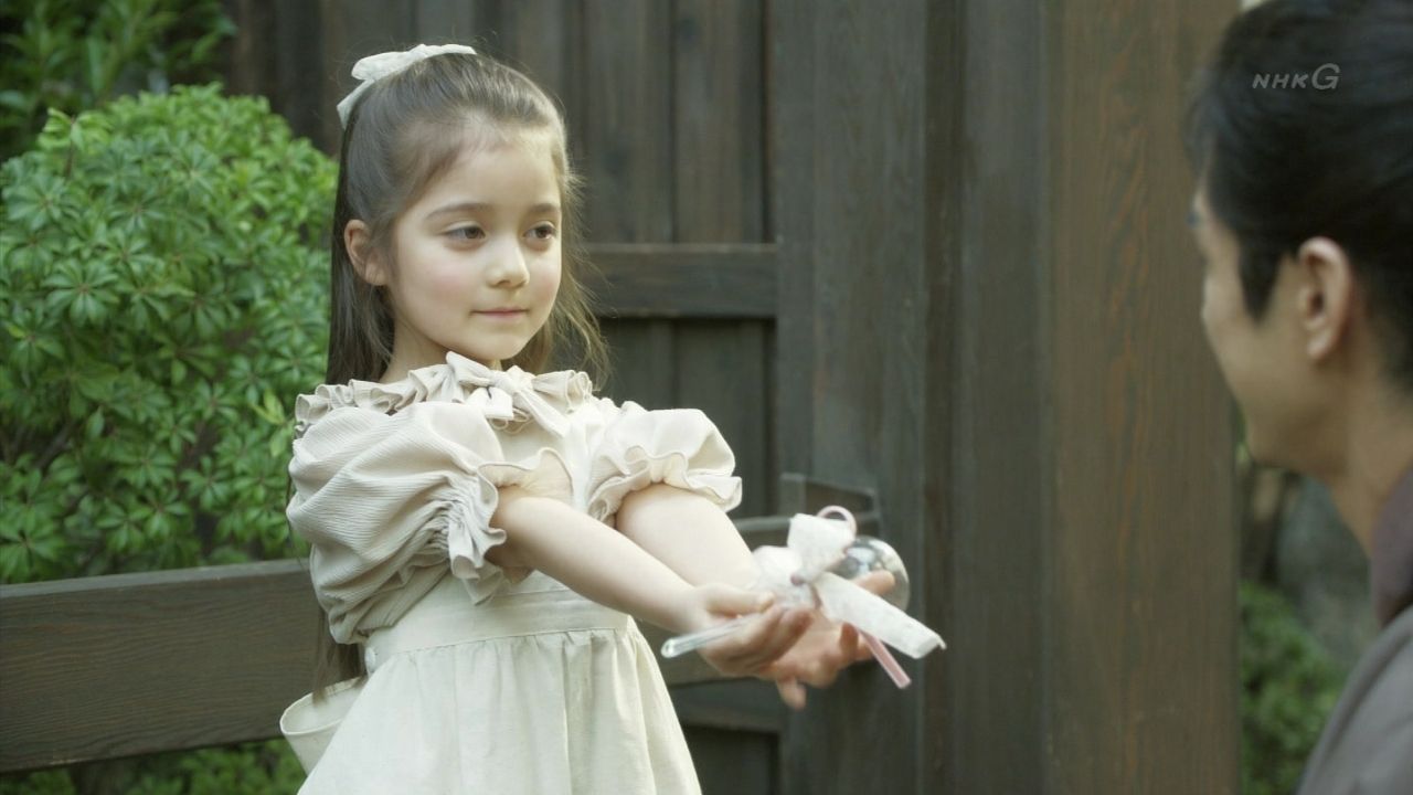 三井アリーシアちゃん 6才 八重の桜 第１７話 日露ハーフ少女のルイーズちゃん 動画あり 子役タレント応援ブログ