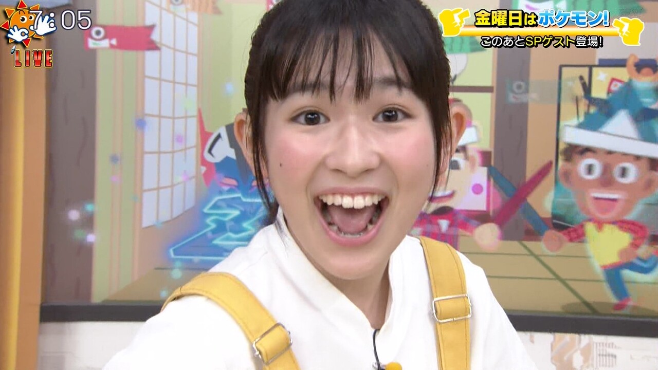 ナッツ おはガール練習生 桜樹なつ さくらぎなつちゃん 15才 中学3年生 テレビ東京 おはスタ シン おはガールへの道 22年7月 子役タレント応援ブログ