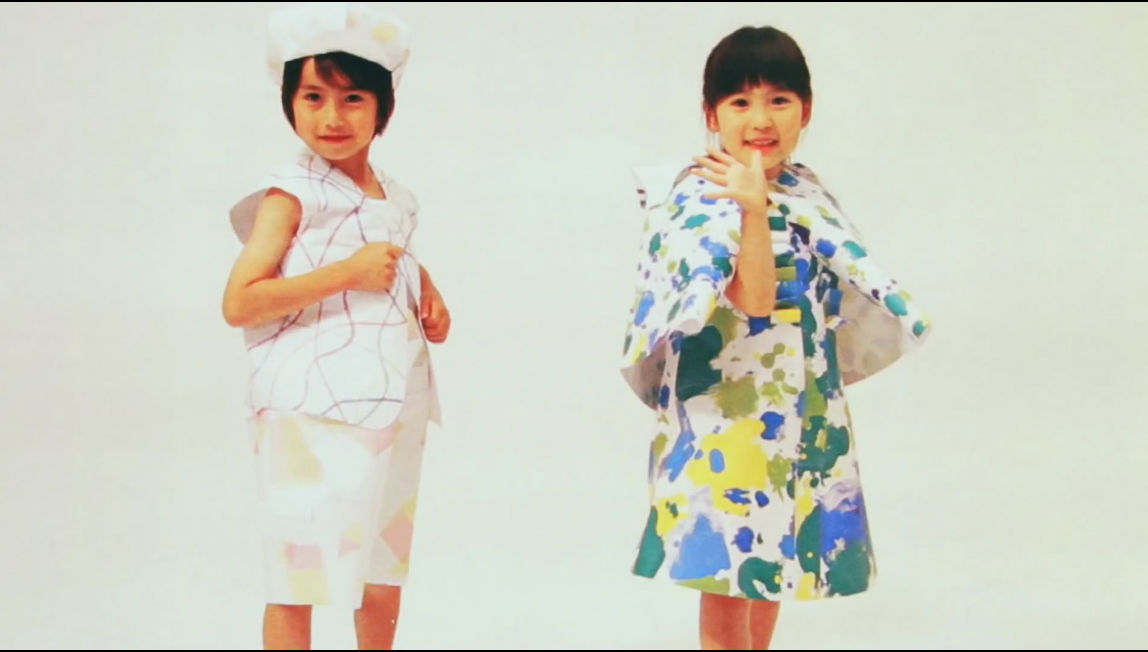 ペーパーファッション キッズ 住友スリーエム Web限定動画 森田愛蓮 もりたあれん くん7才 成石亜里紗 なるいしありさ ちゃん6才 子役タレント応援ブログ