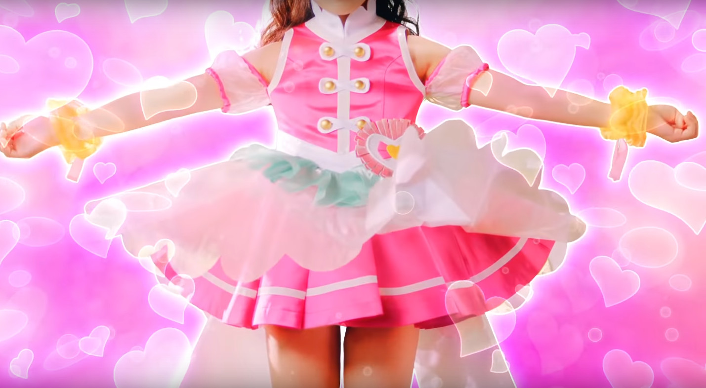 ハッピーセット HUGっと！プリキュア「はぐっと変身！」篇 加藤桃奈ちゃん 岩崎未来ちゃん 笹川椛音ちゃん