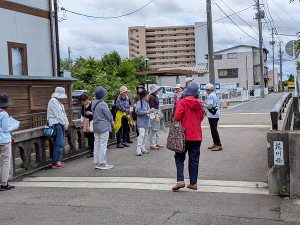 8花川橋の銃弾痕跡