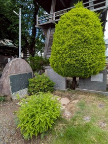 5松庵寺の詩碑
