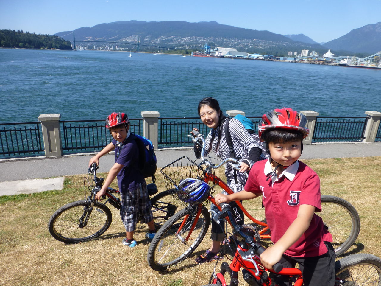スタンレーパーク 小山家14年夏カナダ旅行日記