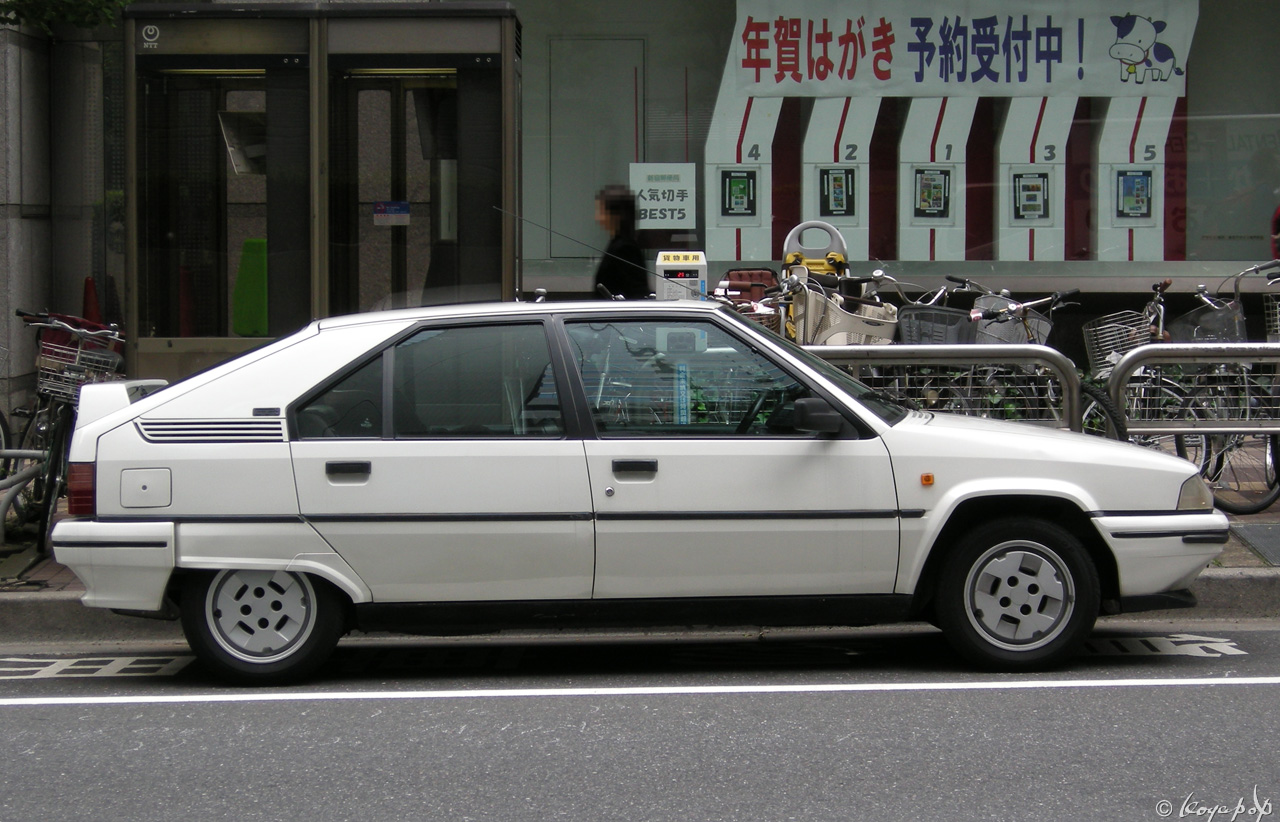 Citroen BX 1982- 四角いのにCd値に優れたシトロエン BX