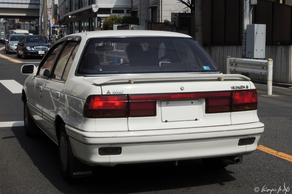 Mitsubishi Mirage 1987- 3代目になった三菱 ミラージュ