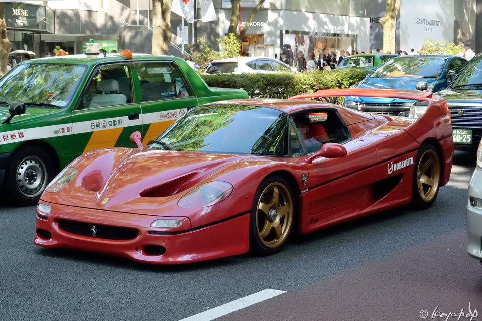Ferrari F50 1995- 公道を走るF1、フェラーリ F50 Ferrari F50 1995- 公道を走るF1、フェラーリ F50