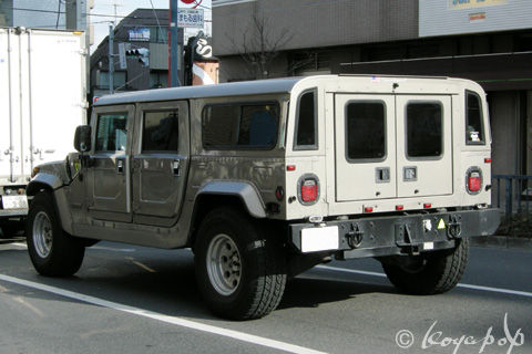 ハマー Hummer H1 1992- AMゼネラル社が生産したハマー H1