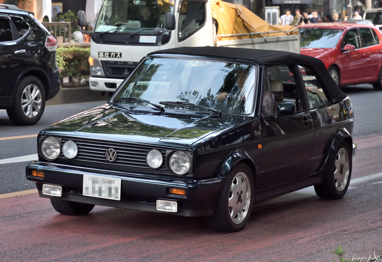 Volkswagen Golf Cabriolet 1979- 1979年に登場したフォルクスワーゲン