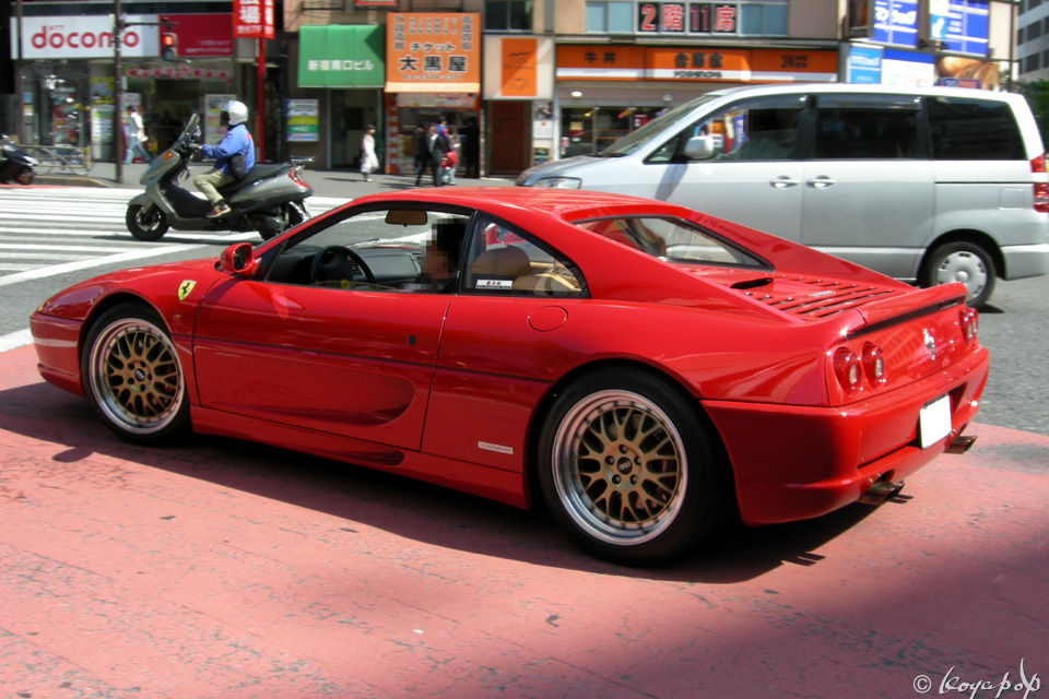 マイスト　フェラーリF355  1994 New large model: The Ferrari F355 Spider 1994