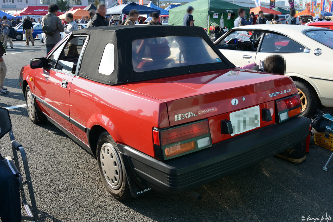 ハル Nissan Pulsar EXA Convertible 1985- 特別限定販売された