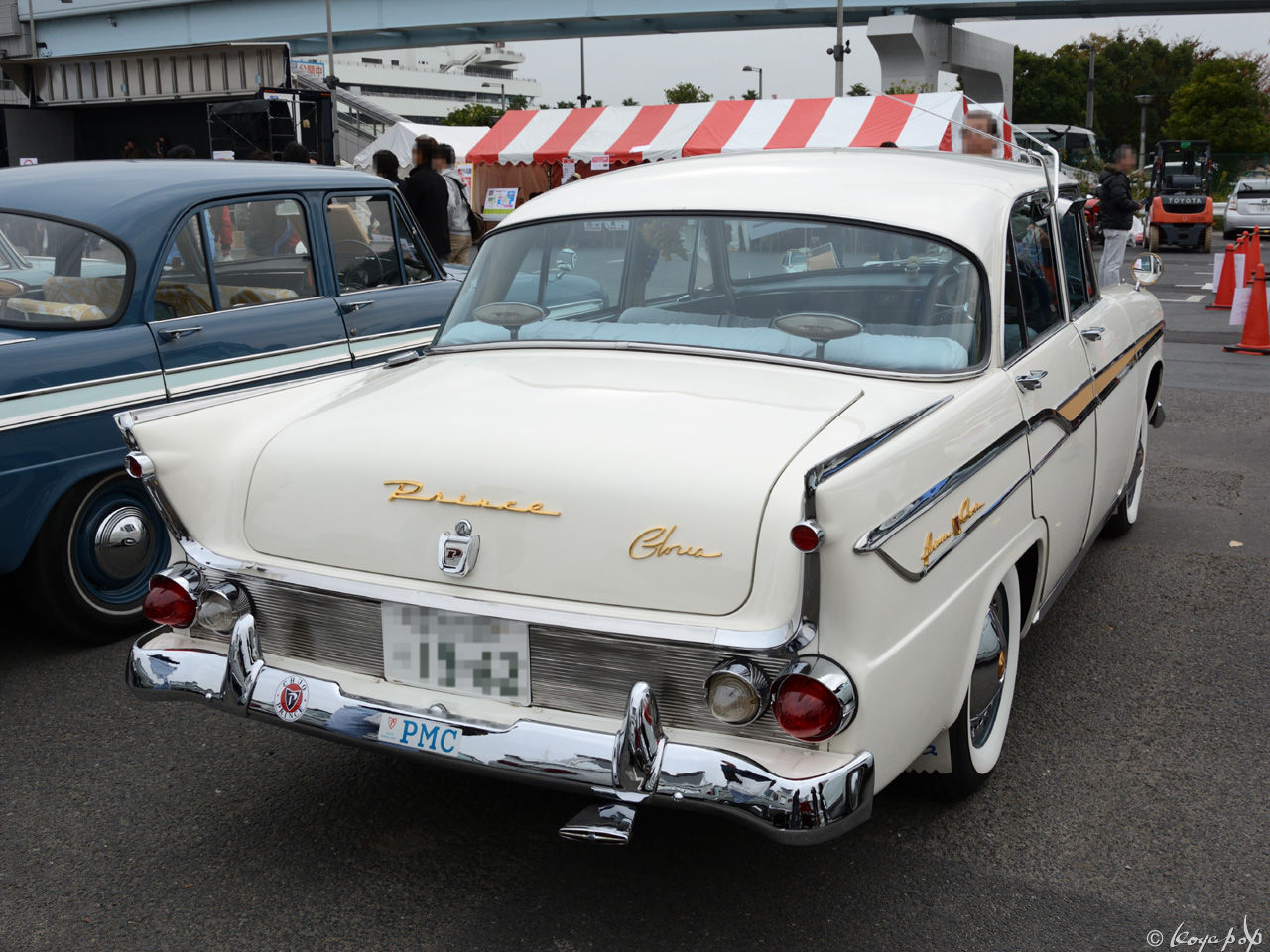 Prince Gloria 1959- スカイラインを高級にした3ナンバーのプリンス