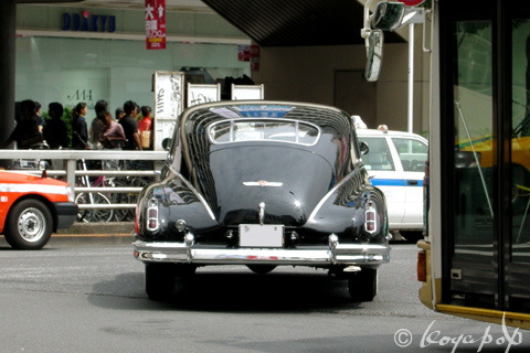 Cadillac 1947 戦前のモデルと同じカタチの1947年型キャデラック