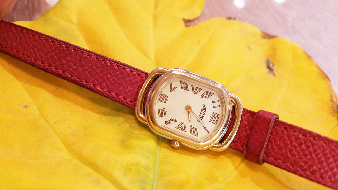 お買得ビンテージのエルメス腕時計 : 年創業  大阪天王寺店