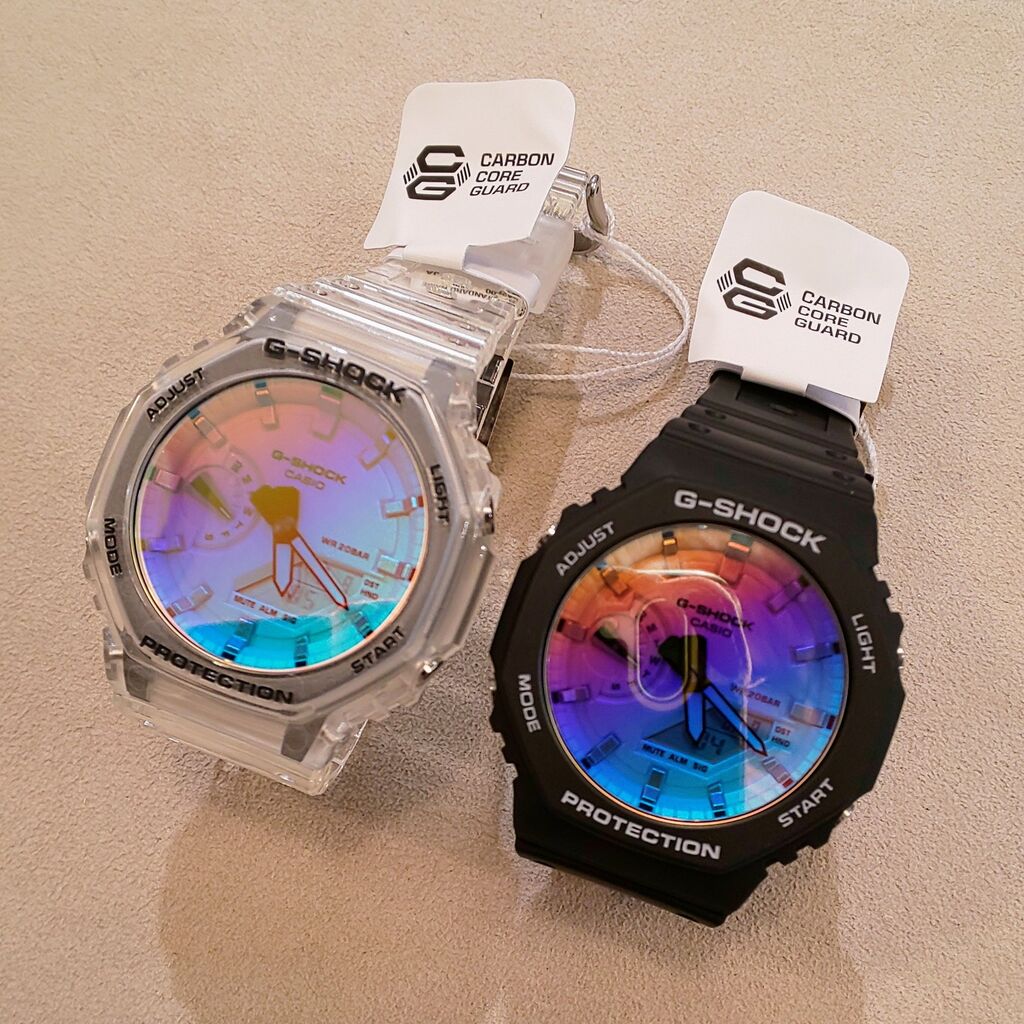 G-SHOCK レインボー GA-2100SRS-7AJF 国内正規品 未使用品 G-SHOCK レインボー GA-2100SRS-7AJF 国内正規品 未使用品
